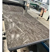 Lembaran Marmer PVC Pelapis UV